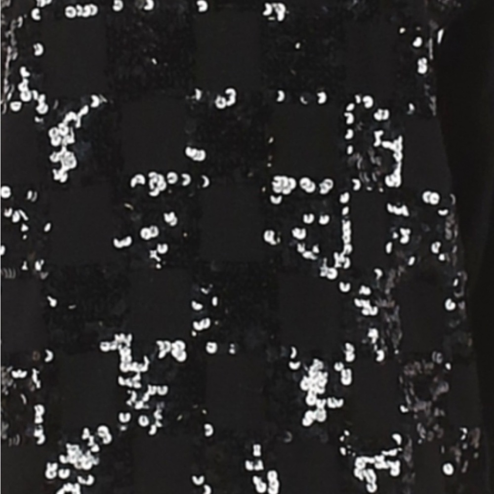 Kinei Black Sparkly Sequined Wool Sweater Medium - Picture 14 of 15